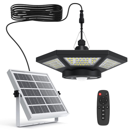 ICOFRU Solar Shed Lights Indoor Outdoor Motion Sensing 5 Lighting Modes - Available at All In One Marketplace Canada