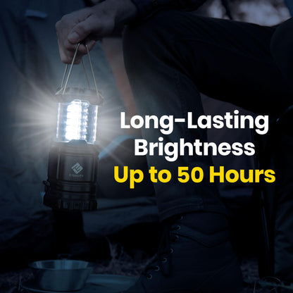 Etekcity LED Camping Lantern, 4 Pack, Battery Powered, Emergency Light Etekcity
