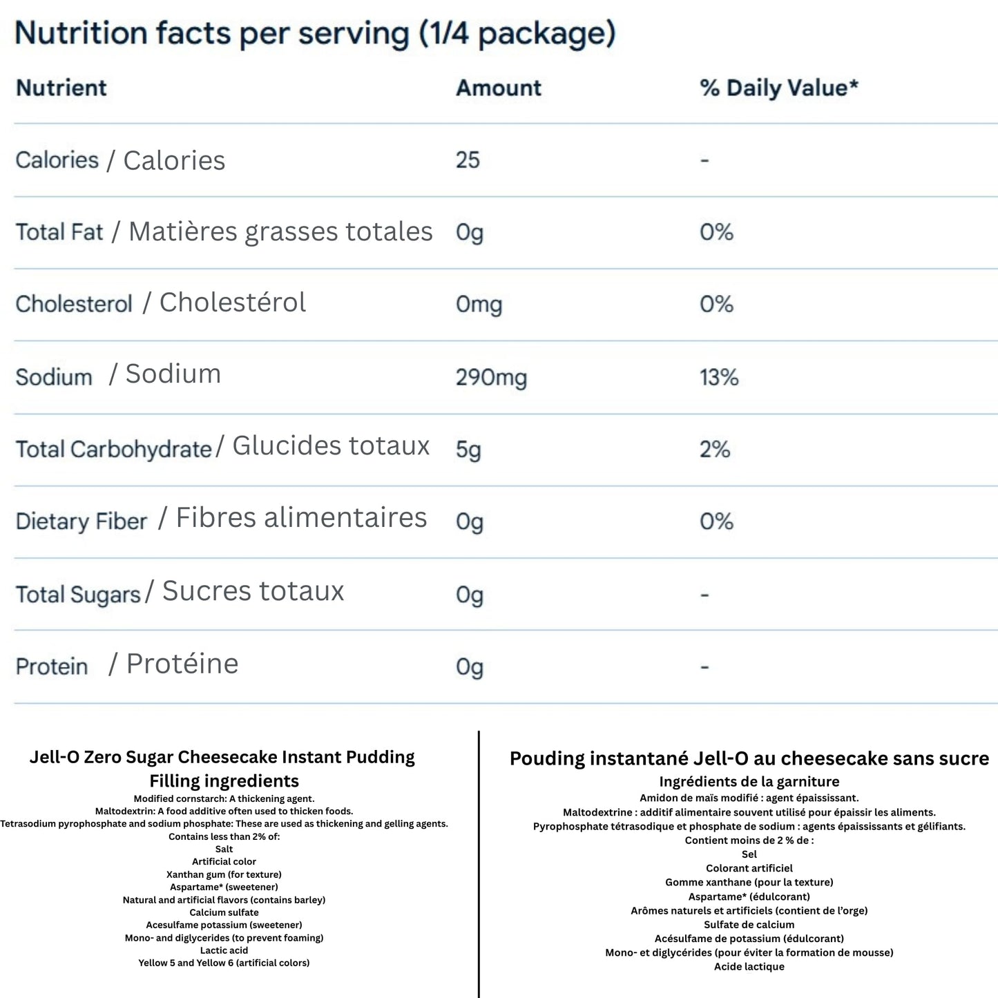 8-Pack Sugar-Free Instant Cheesecake Pudding Mix Variety – Fat-Free, Zero Sugar Dessert & Pie Filling
