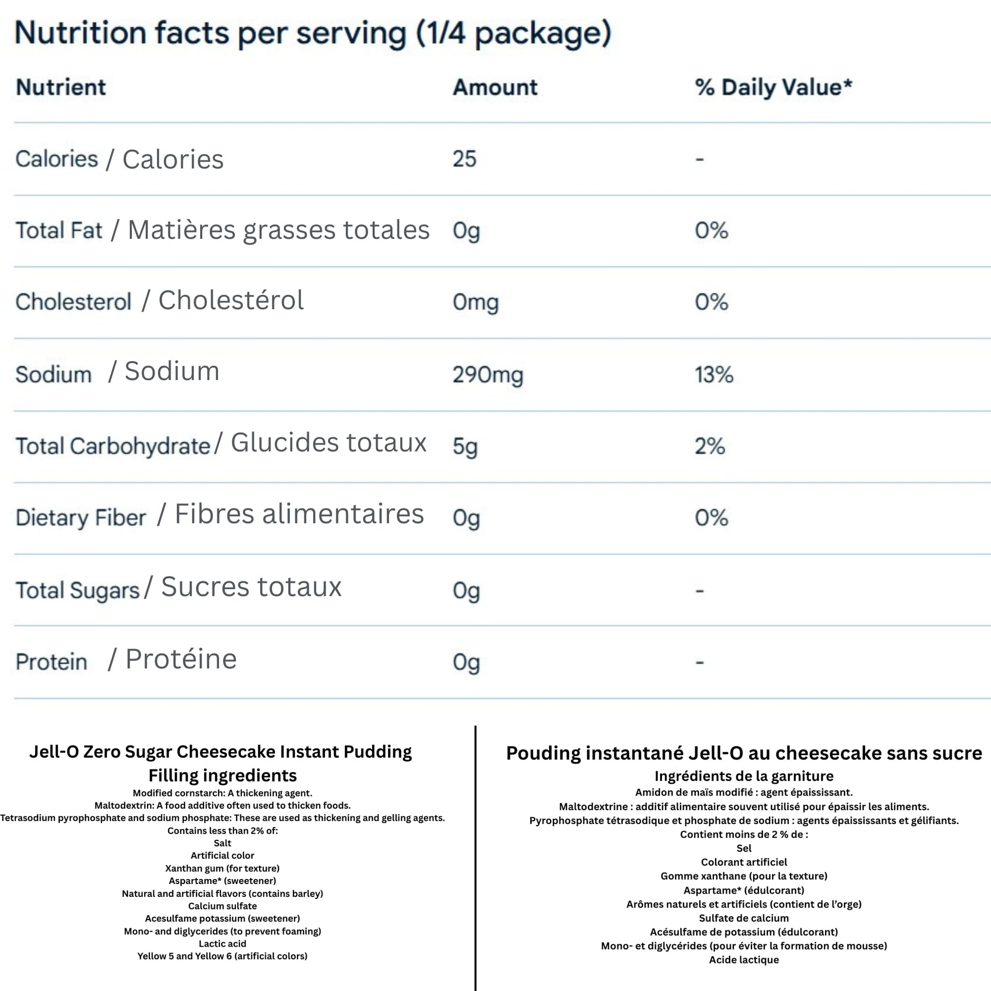 8-Pack Sugar-Free Instant Cheesecake Pudding Mix Variety – Fat-Free, Zero Sugar Dessert & Pie Filling