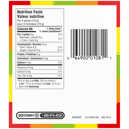 Life Savers Five Flavour Roll, 32gm, 20 Count, Red