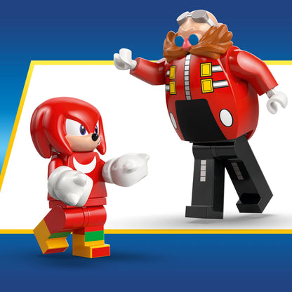 LEGO Sonic The Hedgehog Knuckles vs. Dr. Eggman Egg Crusher Mech Building Toy - Pretend Play Building Blocks W/2 Minifigures for Kids, Ages 8+ - Gift Idea for Boys, Girls, & Any Gaming Fans - 77005