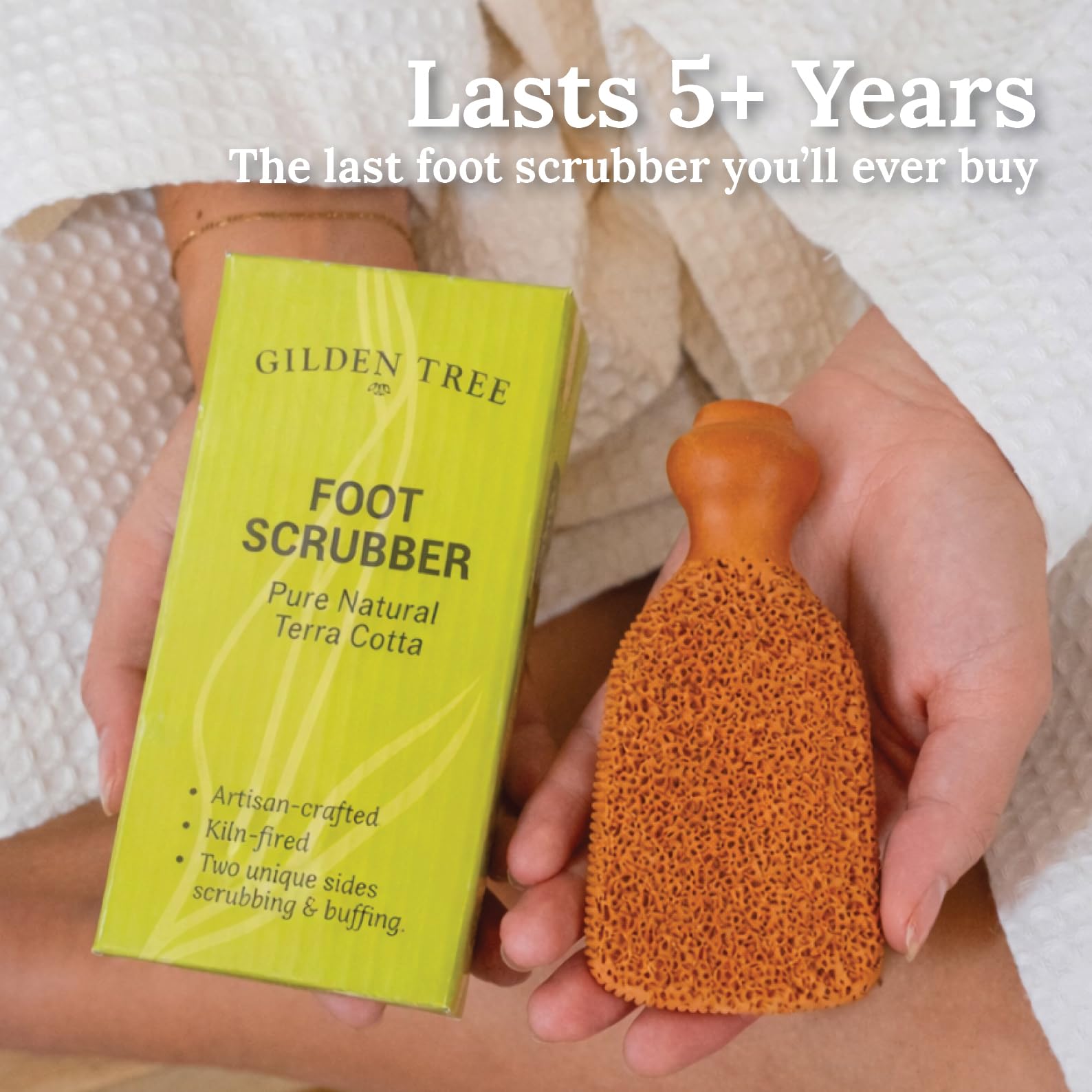 Pumice Stone for Feet Lasts 5+ Years Foot Exfoliator Scrubber Callus Remover - Available at All In One Marketplace Canada