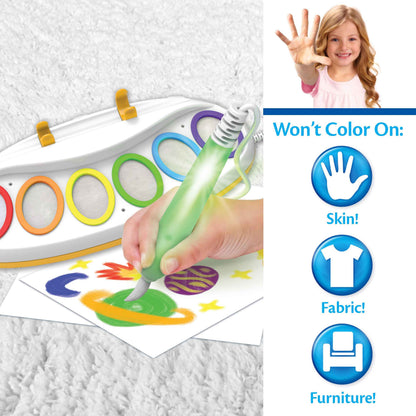 Crayola Color Wonder Magic Light Brush, Mess Free Painting Station for Kids, Gift for Kids, Learning Toddler Activity Toy, Ages 3+ 🍁 All In One Marketplace Canada