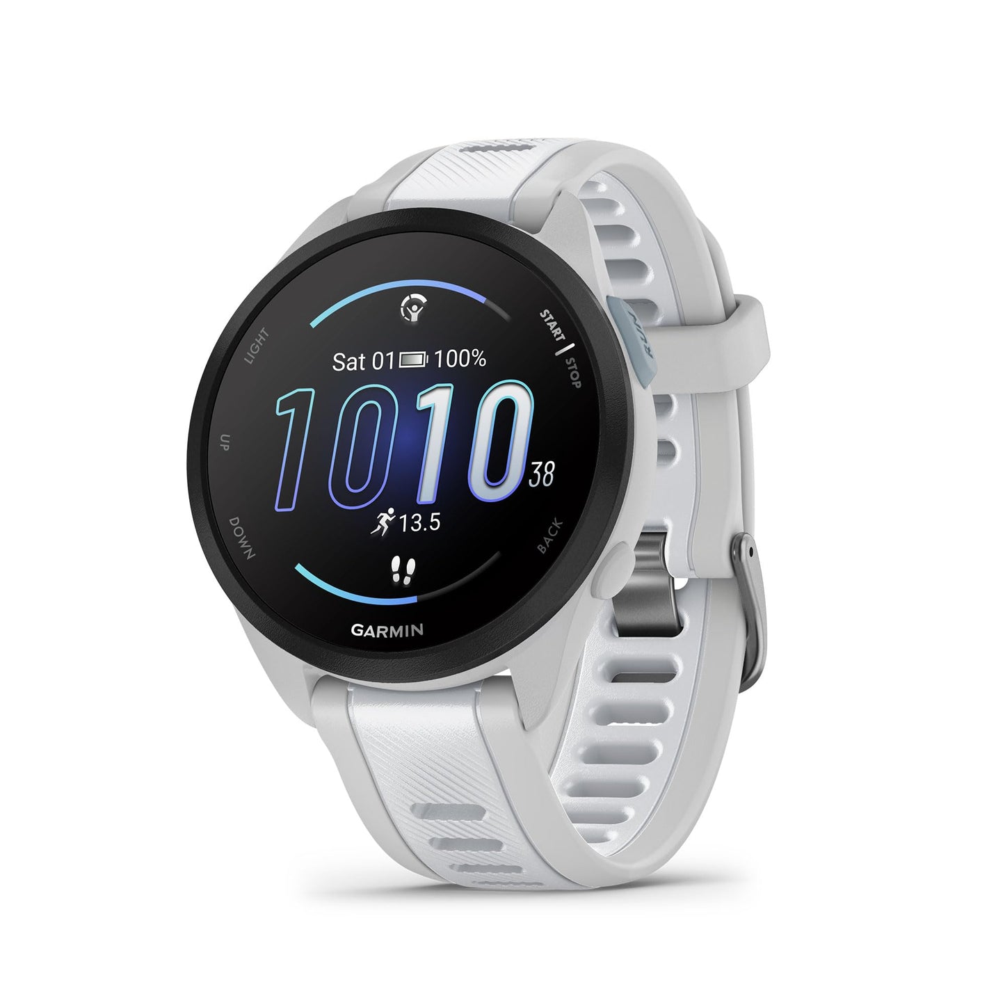 Garmin Forerunner® 165, Running Smartwatch, Colorful AMOLED Display, Training Metrics and Recovery Insights, Whitestone 🍁 All In One Marketplace Canada
