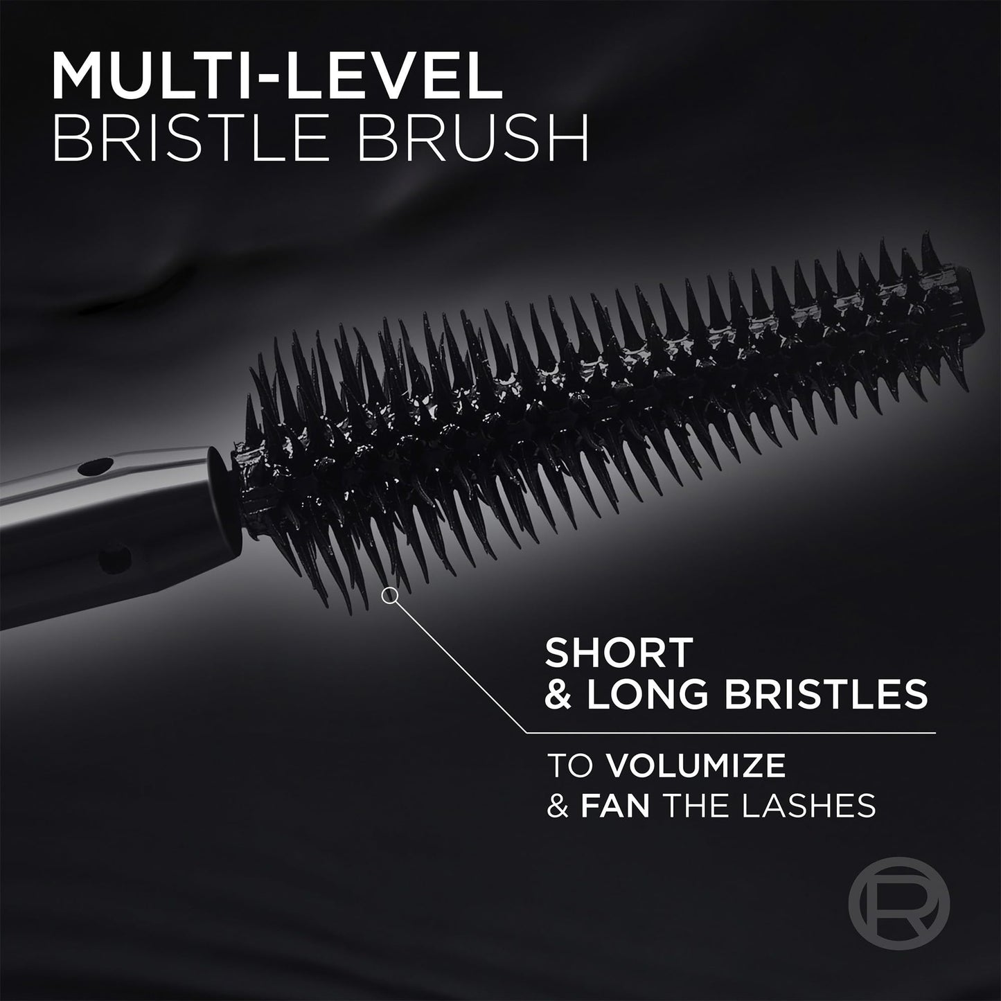 L'Oréal Paris Voluminous Panorama Mascara, Volumizing and Lengthening Mascara, Longwear, Smudge-Resistant and Washable, All Night Black, 0.33 Fl Oz (Pack of 1)