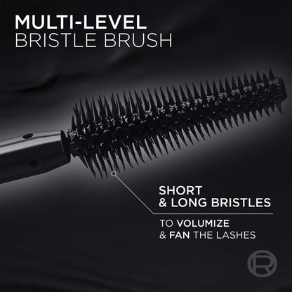 L'Oréal Paris Voluminous Panorama Mascara, Volumizing and Lengthening Mascara, Longwear, Smudge-Resistant and Washable, All Night Black, 0.33 Fl Oz (Pack of 1)