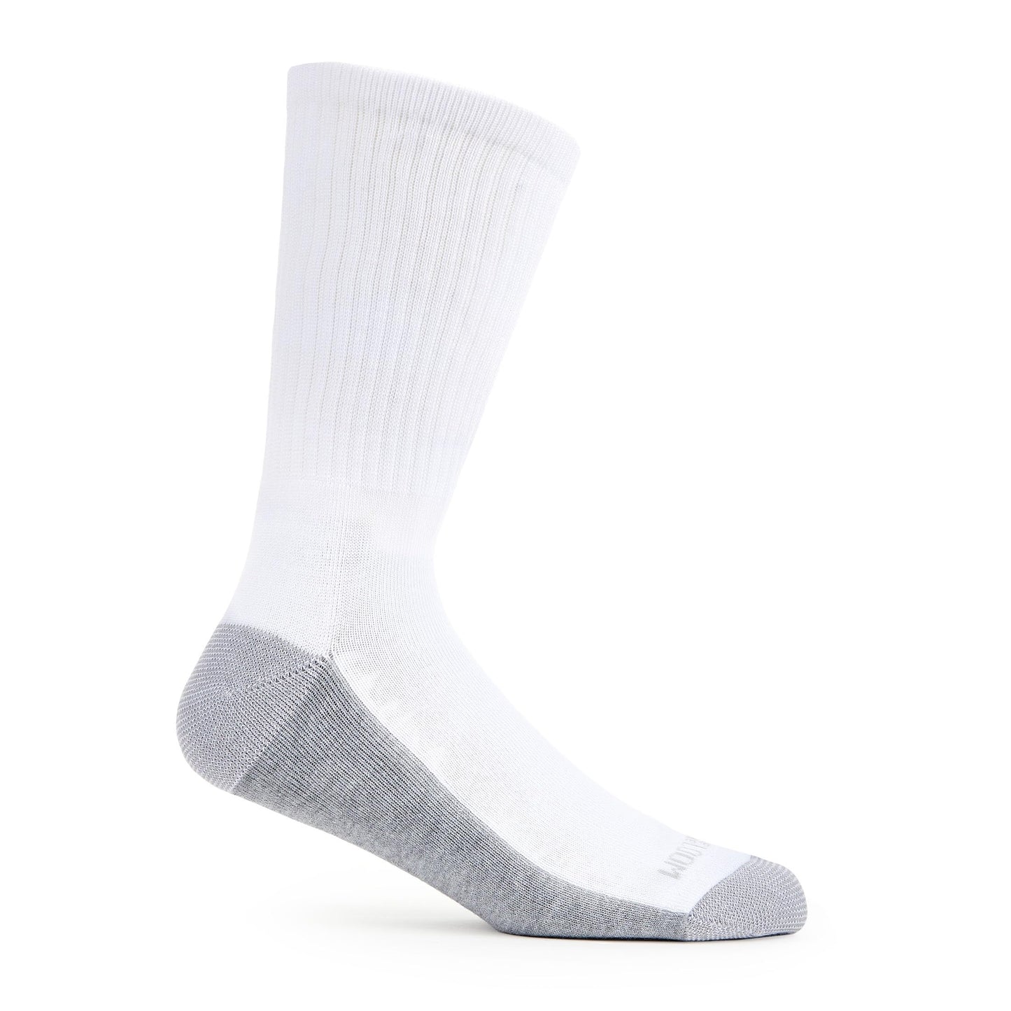 Fruit of the Loom Men's Dual Defense Crew Socks (12 Pack), White, Medium (6 - 12) 🍁 All In One Marketplace Canada