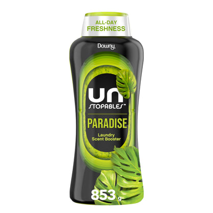 Unstopables In Wash Scent Booster, Paradise Scent, Laundry Beads for Odour Protection, Downy Scent Booster, Laundry Scent Boosters, 853 g Downy