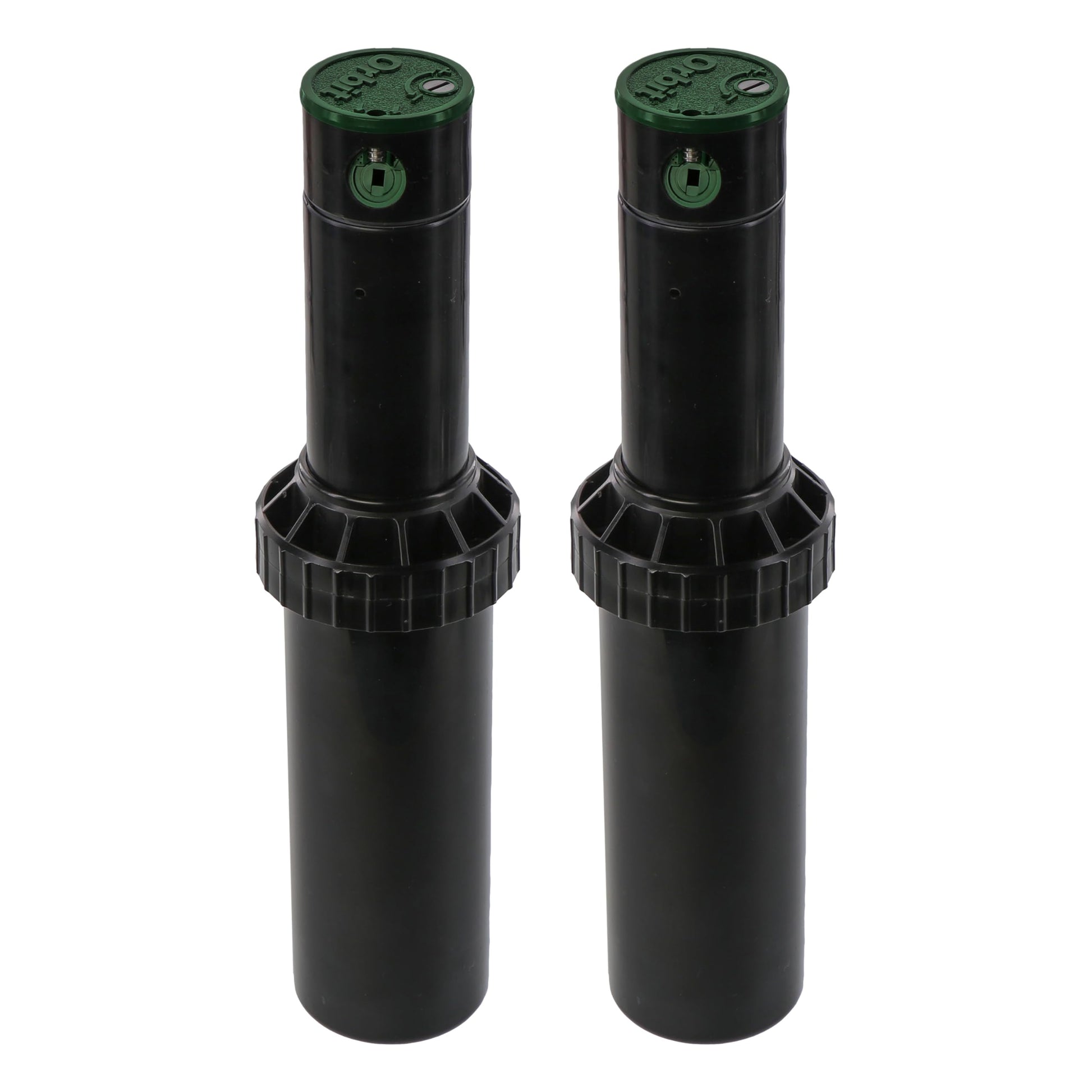 Orbit Watermaster 55461 Voyager 4-Inch Adjustable Pop-Up Gear Drive Sprinkler Head, 2-Pack Orbit