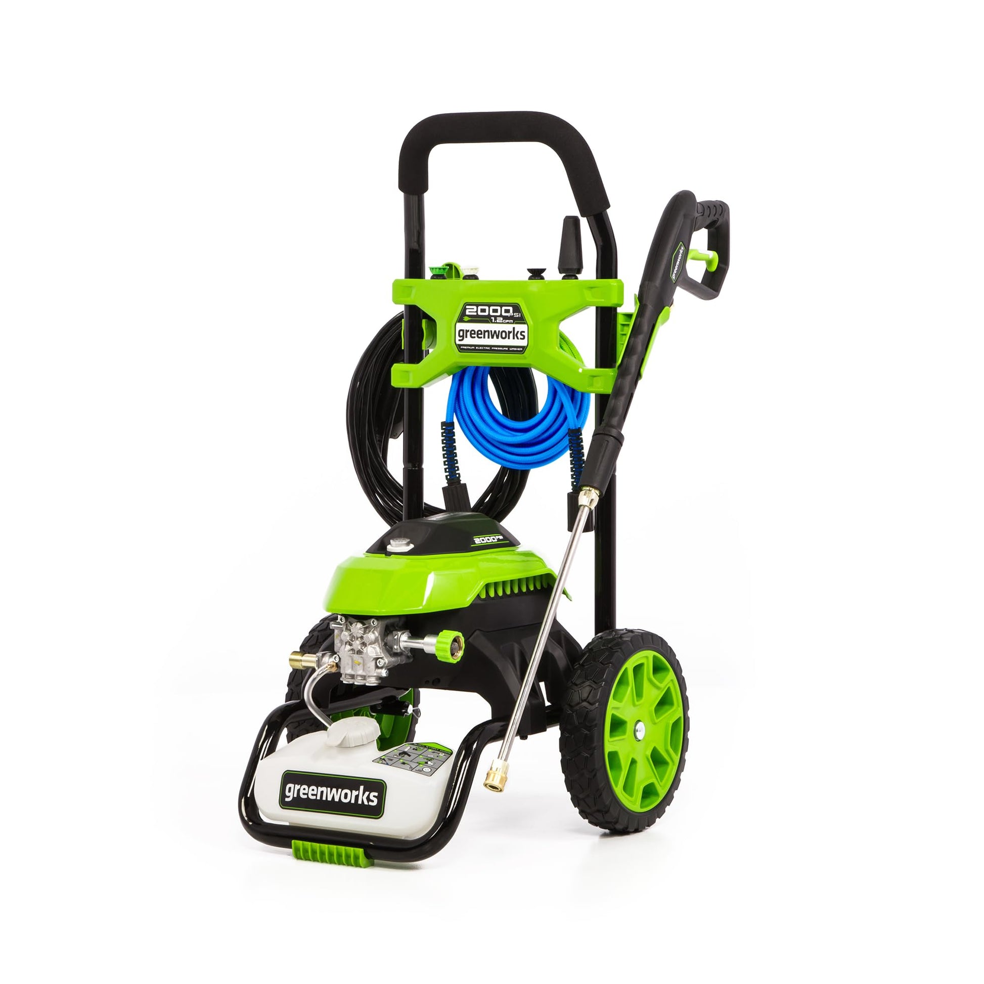 Greenworks 2000 PSI 1.2-Gallon-GPM Cold Water Electric Pressure Washer Greenworks