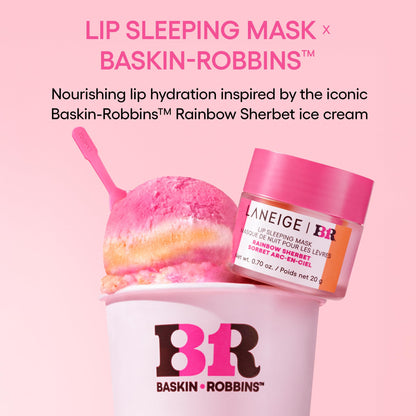 LANEIGE Lip Sleeping Mask: Nourish, Hydrate, Vitamin C, Murumuru & Shea Butter, Antioxidants, Flaky, Dry Lips