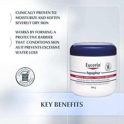 Aquaphor Original Formula Moisturizing Treatment, Dry Skin Hand Cream, 396g Aquaphor