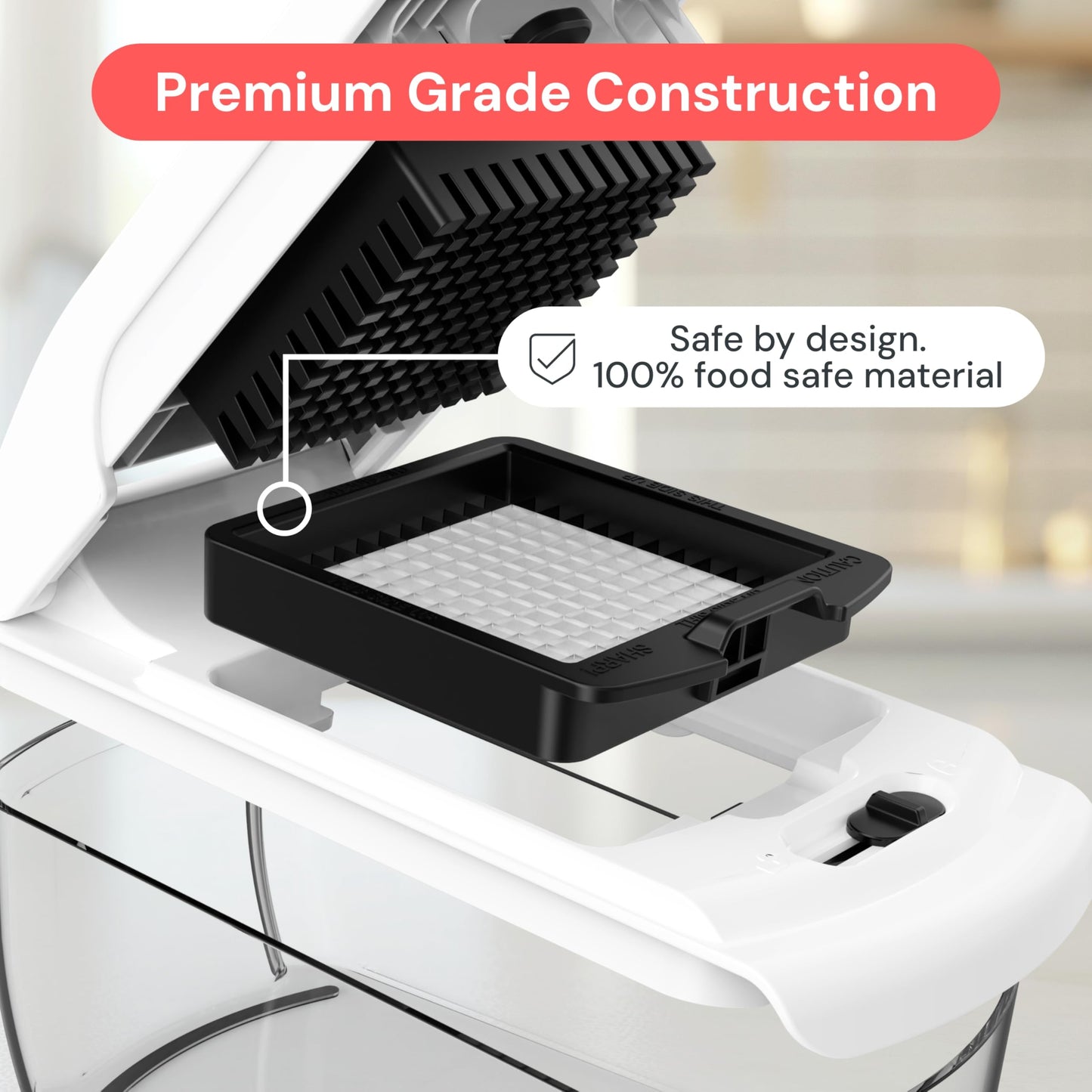 Fullstar Pro Original - Vegetable Chopper, Cutter & Spiralizer - 4 Blades