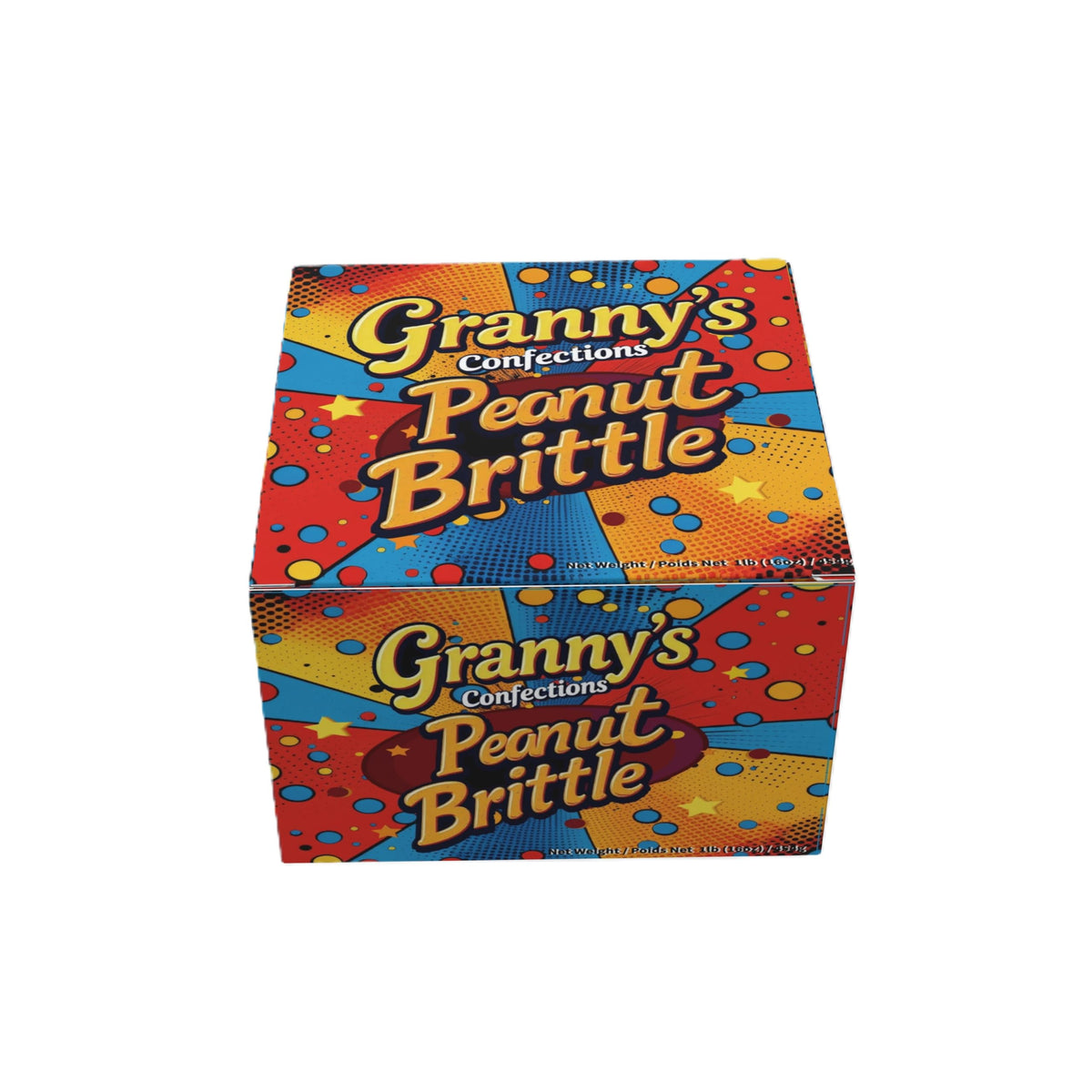 Granny's Confections Old-Fashioned Peanut Brittle - 454g Box - Premium Gourmet Candy 🍁 All In One Marketplace Canada