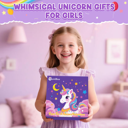 MerriBox Unicorn Gifts for Girls – Unicorn Toys for Girls Age 4 5 6 7 8 9 10 Year Old Girl Gifts, Christmas Birthday Gift for Girl, Daughter, Granddaughter, Niece 🍁 All In One Marketplace Canada
