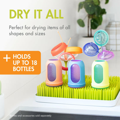 Boon Drying Rack Lawn Countertop, Green Boon