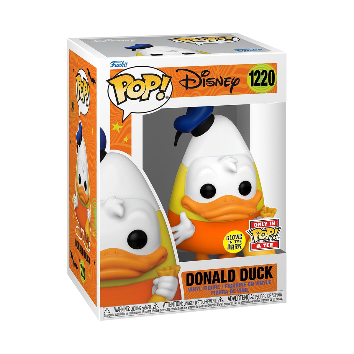 Funko Pop! & Tee : Disney - Donald Duck d'Halloween - XL