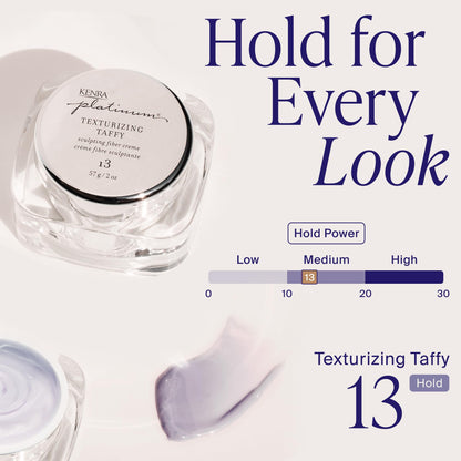 Kenra Platinum Texturizing Taffy 13 | Texturizing Styling Crème | Adds Definition, Grip & Shine | All Hair Types | 57 g