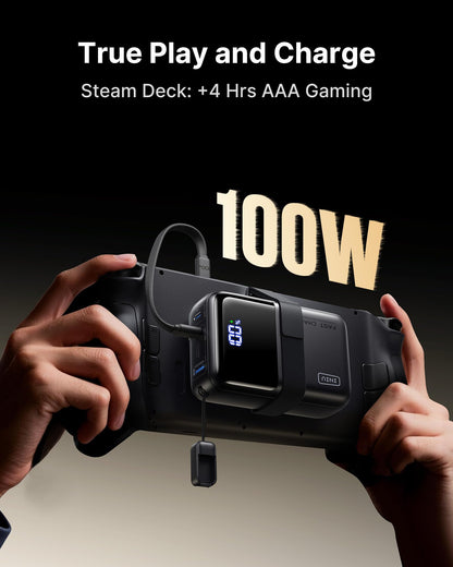 INIU Laptop Power Bank, Smallest 25000mAh 100W Fast Charging Battery Pack