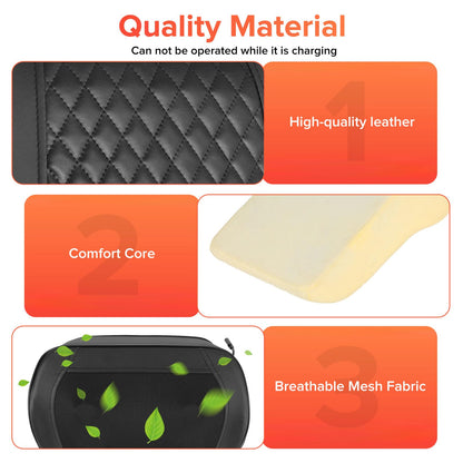 Cordless Back Massager,Back and Neck Massager with Heat Shiatsu Neck and Shoulder Massage for Whole Body Deep Tissue Kneading Massage Pillow Mother's Gifts for Women Men Mom Dad Christmas 🍁 All In One Marketplace Canada