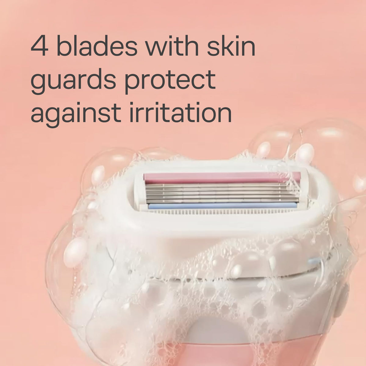 INTUITION Schick Razor for Women Variety Pack - 1 Handle & 4 Blades Refill | Shaving Kit for Girls & Beginners, Gift Set