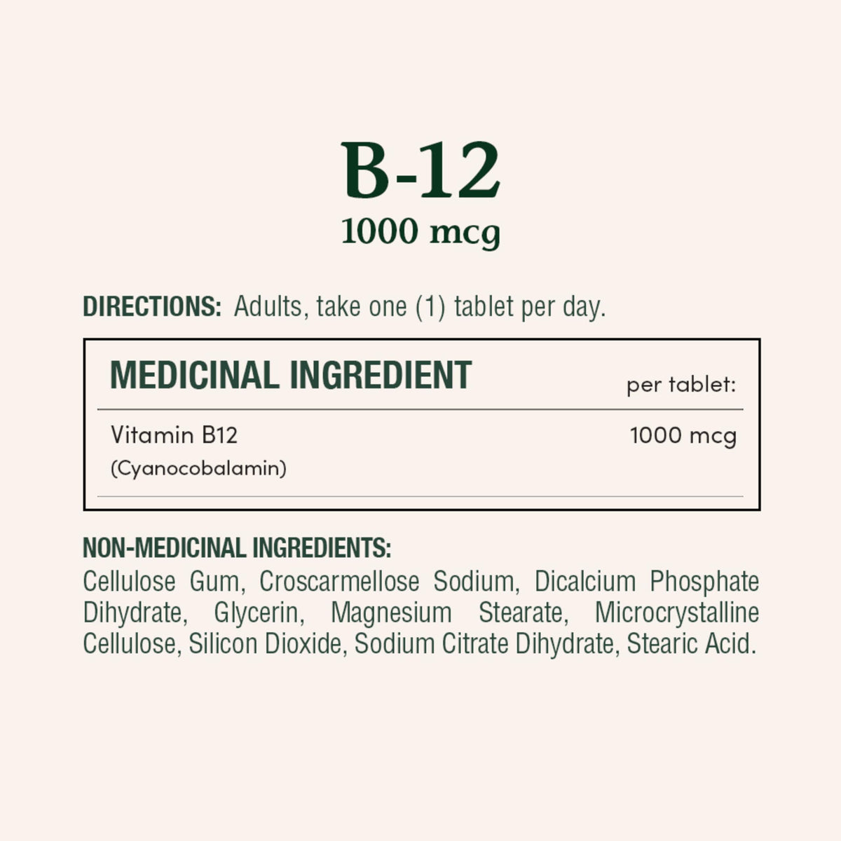 NATURE'S BOUNTY Vitamin B-12, 1000 mcg, 150 Tablets