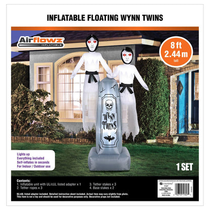 Occasions Halloween 8 Foot Inflatable Floating Wynn Twins