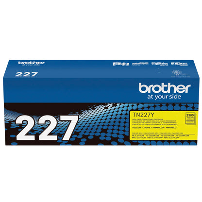 Brother Original TN227Y High-Yield Yellow Toner Cartridge, Higher Yield for Value, Toner Replacement cartridges, Toner for Brother Laser Printers HL-L3210CW, MFC-L3710CW, MFC-L3750CDW, and More 🍁 All In One Marketplace Canada