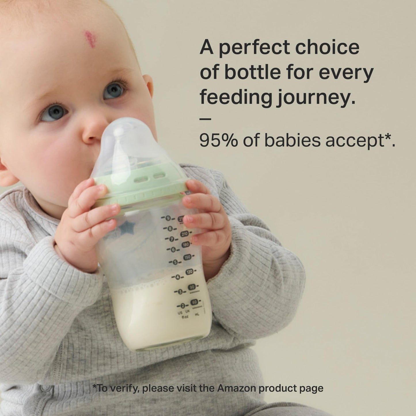 Tommee Tippee Natural Start Glass Baby Bottles, 0m+, 9oz/260ml Tommee Tippee