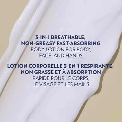 Vaseline Men 3 in 1 Body, Face & Hands Lotion 48 H Dry skin moisturizer, Fast Absorbing with Ultra hydrating lipids, 600 ml (3-pack) - Available at All In One Marketplace Canada