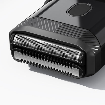 MANSCAPED® The Handyman™ Compact Face Shaver – Portable Men’s Travel Facial Hair Groomer, USB-C Rechargeable Razor, Electric Foil Face Shaver, Waterproof, Cordless, Dual-Action SkinSafe® Foil Blades