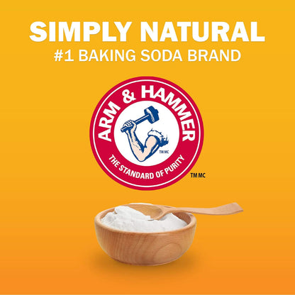 Arm & Hammer Pure Baking Soda – Multi-Purpose Cleaner, Natural Odour Eliminator & Baking Essential – Large Value Size – 2 kg (Pack of 1)