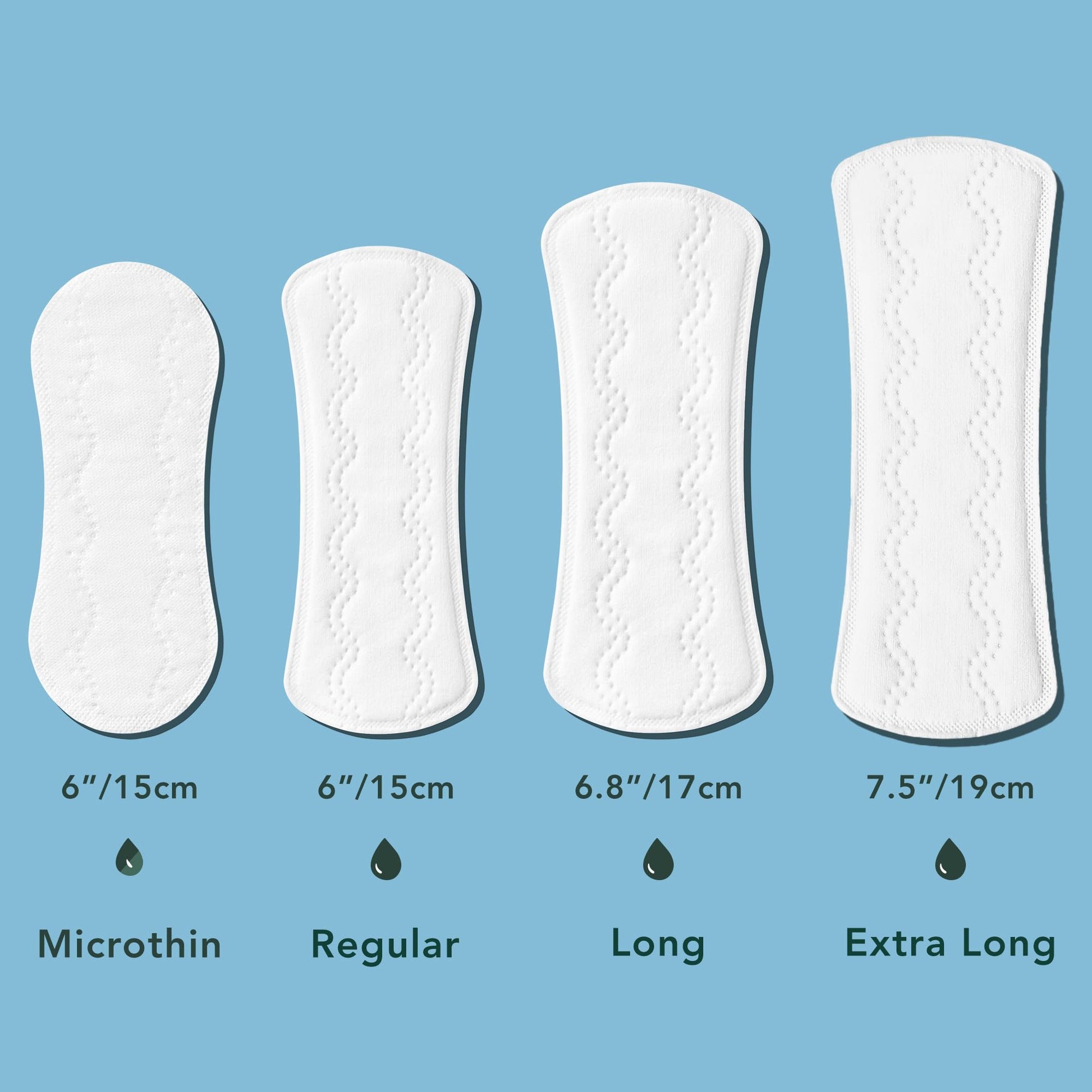 Rael Panty Liners for Women, Organic Cotton Cover - Daily Pantiliners, Light Absorbency, Unscented, Chlorine Free (Micro Thin, 140 Count) - Available at All In One Marketplace Canada