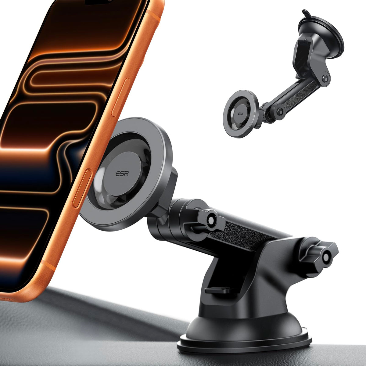 ESR for MagSafe Car Mount, Car Phone Holder for iPhone Duo/18 Pro Max/17-12