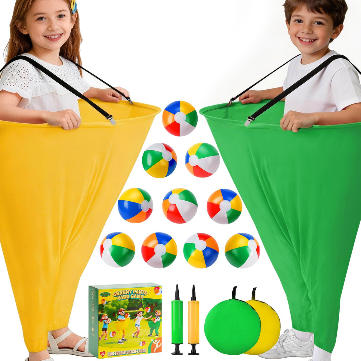 19PCS Granny Pants Yard Game, Hilarious Toss Outdoor Games for Kids 4+ 🍁 All In One Marketplace Canada