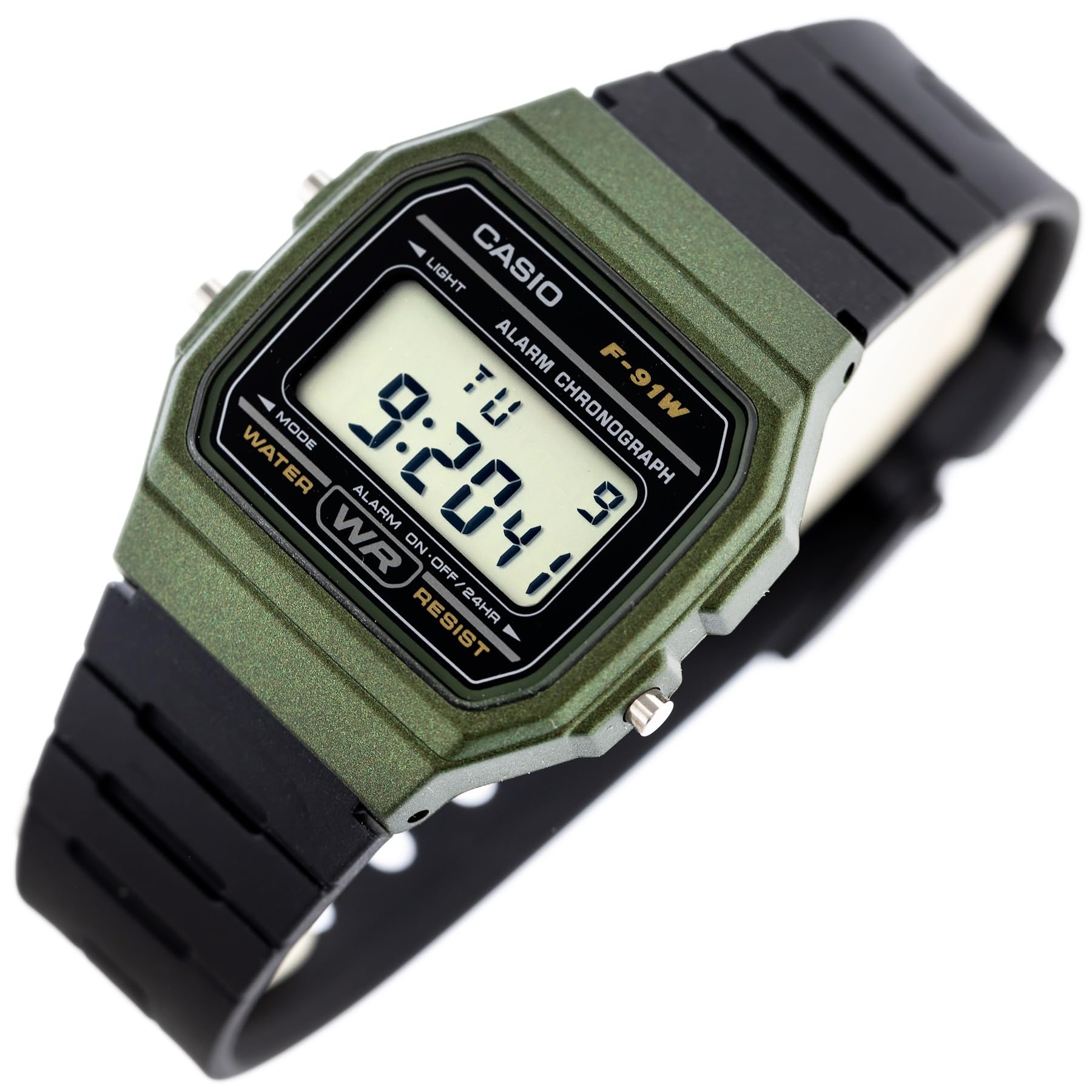Casio Men's F-91WM-3ACF Classic Digital Display Quartz Black Watch