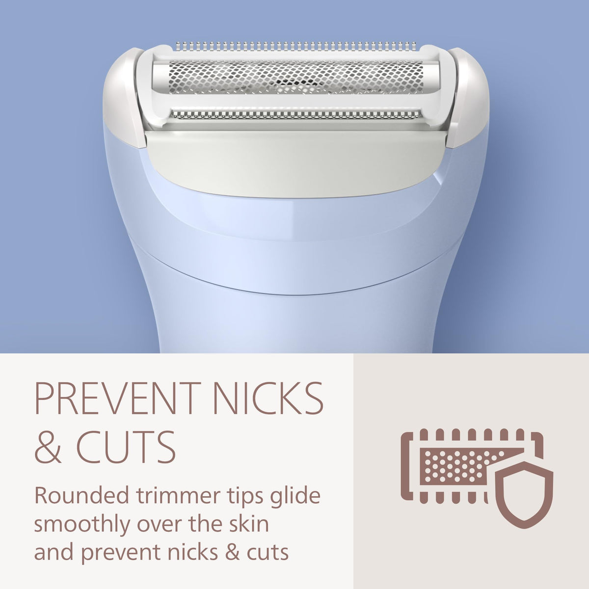 Philips Lady Shaver Series 6000, Electric Shaver for Legs & Body