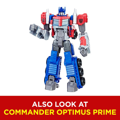Transformers Toys Heroic Bumblebee Action Figure - Timeless Large-Scale Figure, Changes into Yellow Toy Car - Toys for Kids 6 and Up, 11-inch (Amazon Exclusive) Transformers