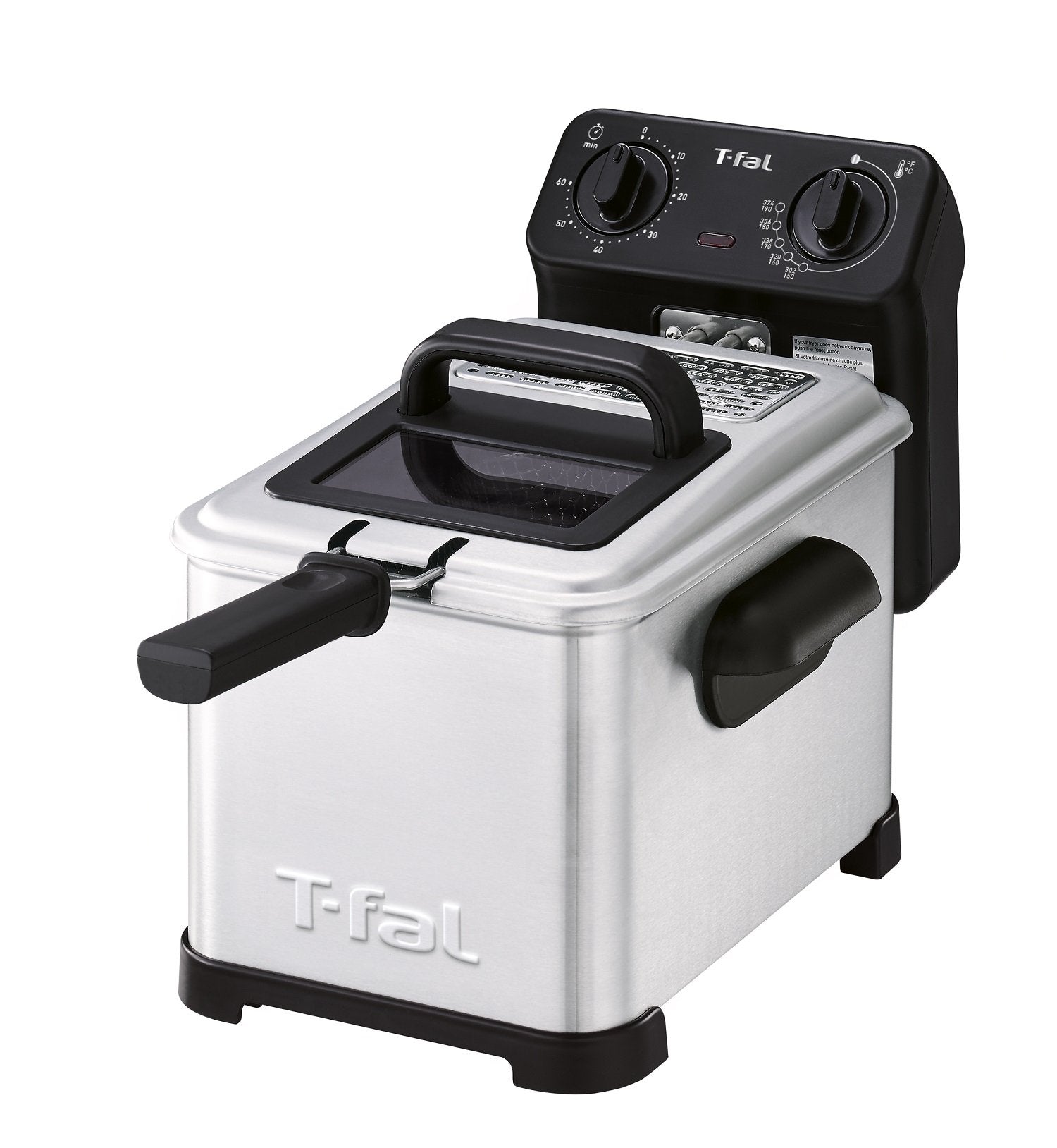 T-Fal Deep Fryer, Friteuse, single Basket Deep Fryer, Semi-Pro Deep Fryer, Stainless Steel T-Fal