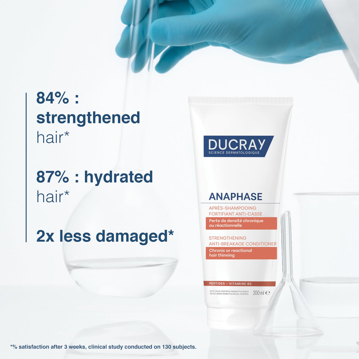 Ducray Anaphase Conditioner, Chronic & Reactional Hair Thinning, 200 ml