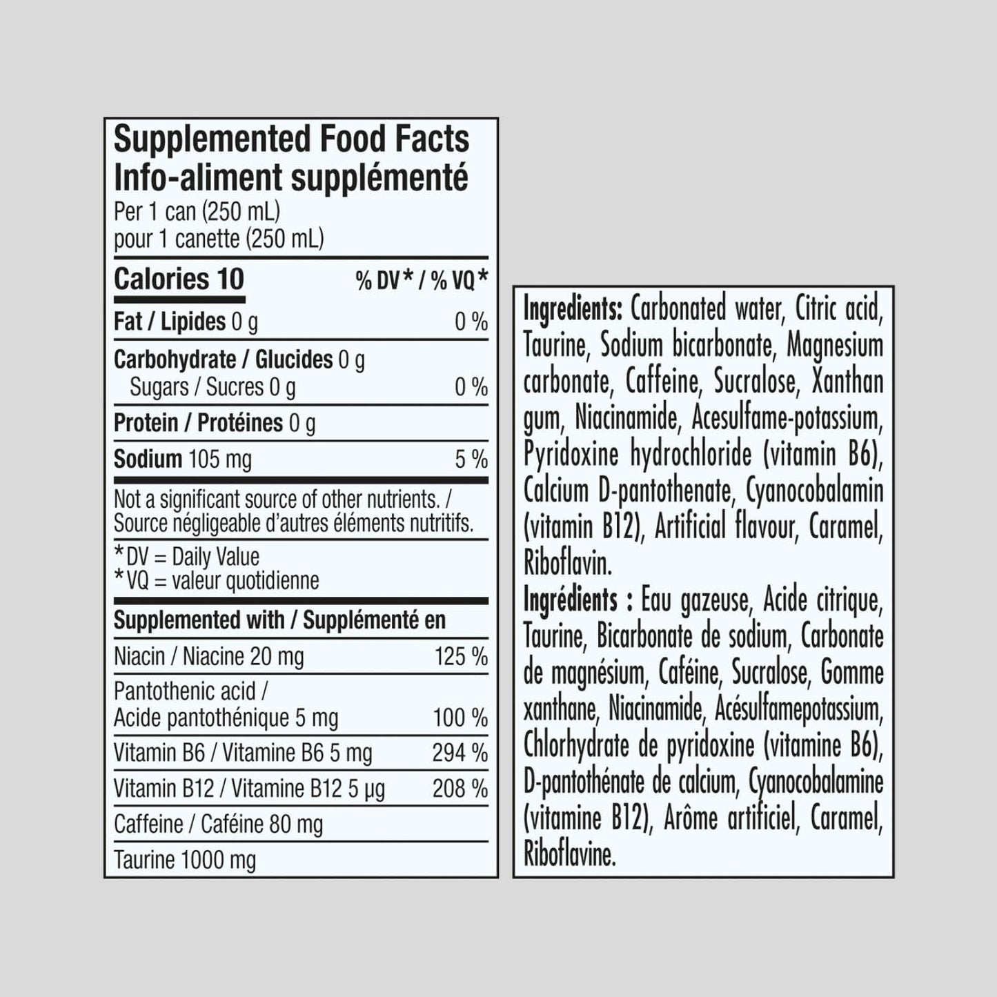 Red Bull Energy Drink, Sugar Free, 250 millilitre (Pack of 24) - Available at All In One Marketplace Canada