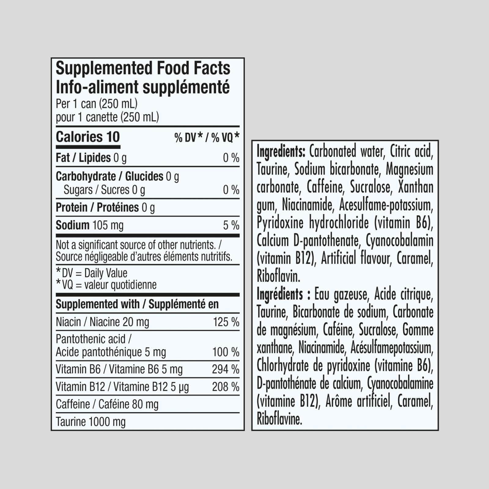 Red Bull Energy Drink, Sugar Free, 250 millilitre (Pack of 24) - Available at All In One Marketplace Canada