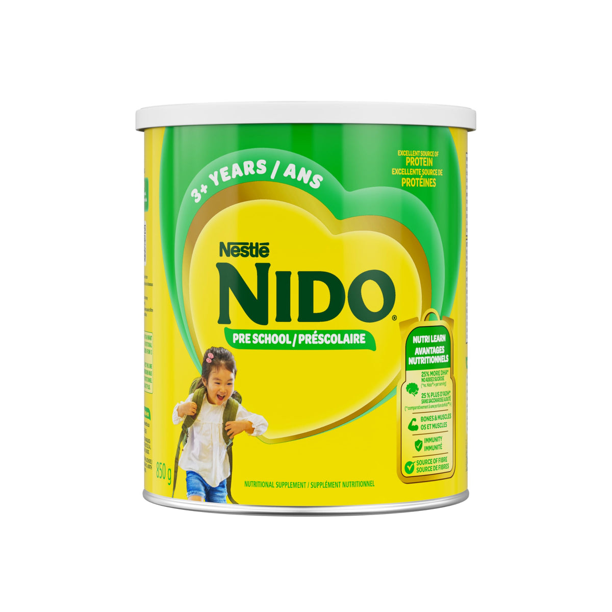 NIDO 3+, Nutritional Supplement, Ages 3 & Up, 850 g