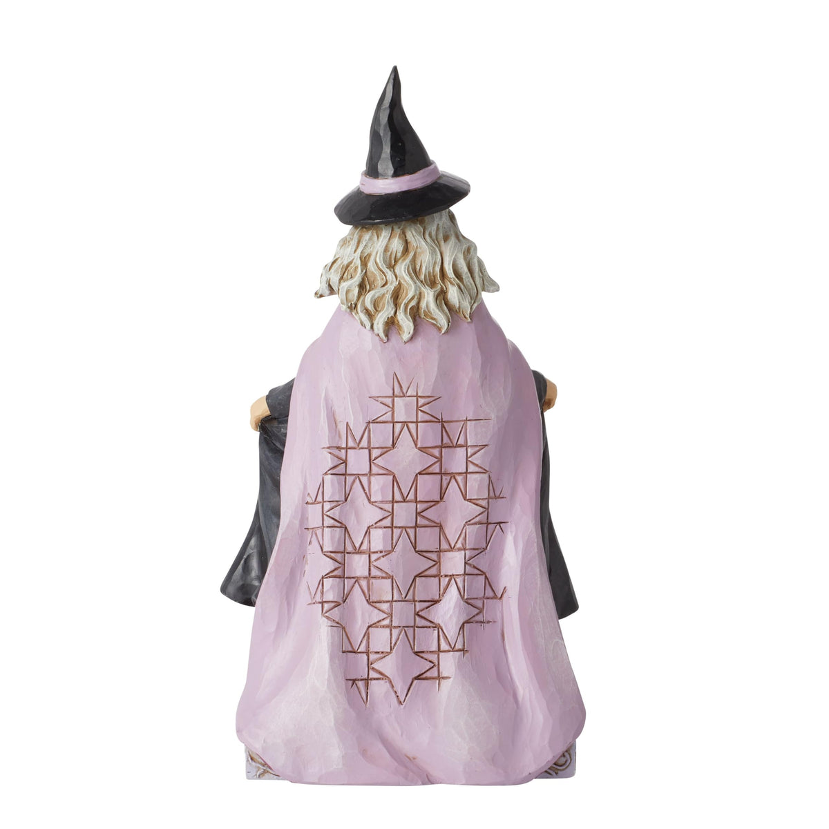 Enesco Jim Shore Heartwood Creek Halloween Witch with Pumpkin Skirt Scene Figurine, 8.27 Inch, Multicolor