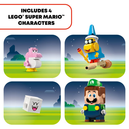 LEGO Super Mario LEGO Super Mario Adventures with Interactive Luigi Toy - Building Toys for Kids, Boys & Girls, Ages 6+ - Nintendo Birthday Gift Idea with 4 Figures - 71440