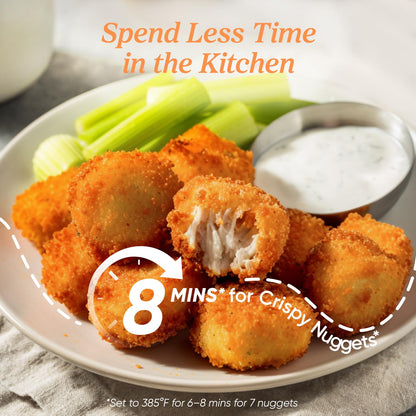 Cosori Lite 2.1 Qt Small Air Fryer, Max 400°F, 4-in-1, 97% Less Oil, Gray Cosori