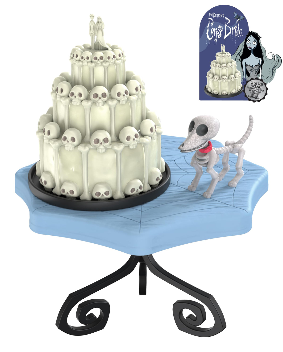 MGA's Miniverse Make It Mini Halloween (Lot de 3) 2026, Les Noces funèbres, mini objets de collection, emballage mystère, effrayant, Halloween, saisonnier, DIY, loisirs créatifs, résine, NON comestible, collectionneurs, 8 ans et +