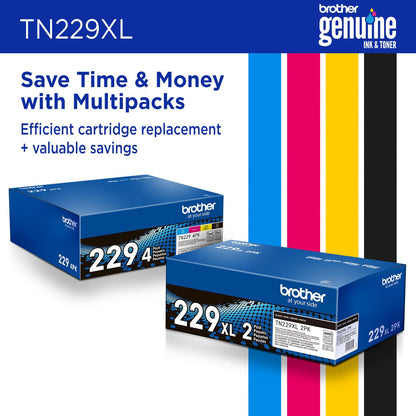 Brother Original TN229XLBK High-Yield Black Toner Cartridge, Higher Yield for Value, Toner Replacement cartridges, Toner for Brother Laser Printers HL-L3220CDW, HL-L3280CDW, MFC-L3720CDW, and More 🍁 All In One Marketplace Canada