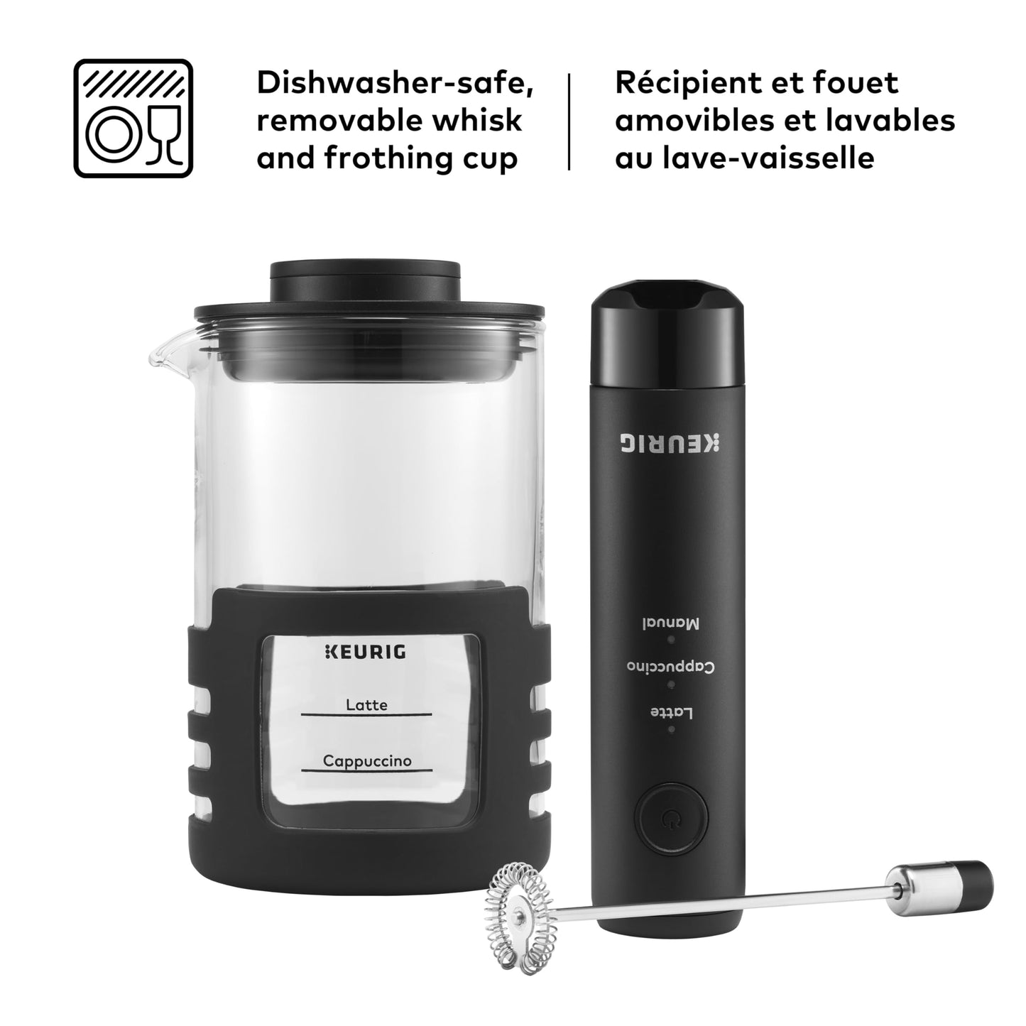 Keurig SimpleCafé Milk Frother for Lattes and Cappuccinos - Available at All In One Marketplace Canada